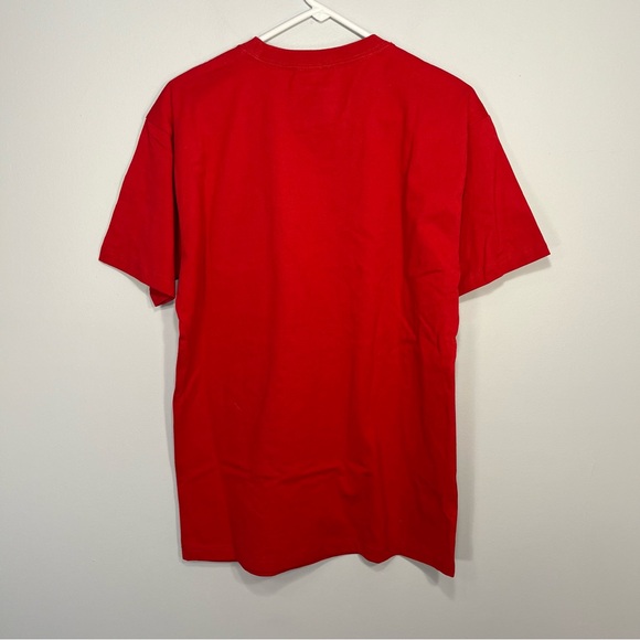 NEW Mitchell & Ness Shirt Mens Small Red Chicago Blackhawks Hockey NHL Pocket - Picture 2 of 12